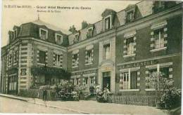 63 - SAINT ELOY LES MINES - Grand Hôtel Moderne Et Du Centre - Avenue De La Gare - Bien Animée - Saint Eloy Les Mines