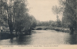 ( CPA 28 )  VILLEMEUX  /  Bords De L'Eure  -  Vue Prise Du Moulin - - Villemeux-sur-Eure