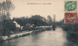 ( CPA 28 )  VILLEMEUX  /  Vue Sur L'Eure  - - Villemeux-sur-Eure