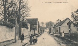 ( CPA 28 )  VILLEMEUX  /  Vue Prise Rue Du Moulin  - - Villemeux-sur-Eure