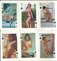 Nue ,Cartes à Jouer  Hérotique  ,54  Cartes à Jouer , HEROTIQUES    ( Cartes 8,5 X 5,7  )   9  Scans - 54 Cards