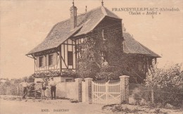 FRANCEVILLE-PLAGE (Calvados) - Chalet "André" - Couleur Sepia -  Animée - Other & Unclassified