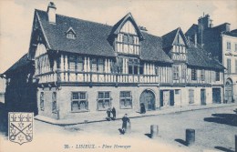 LISIEUX (Calvados) - Place Hennuyer - Couleur Bleutée - Lisieux