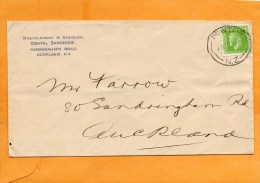 New Zealand Old Cover Mailed - Used Stamps