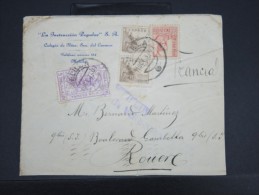 ESPAGNE- LETTRE DE MELILLA AVEC CENSURE POUR LA FRANCE 1937 AVEC CENSURE  A ETUDIER FORTEMENT    LOT P2354 - Republikanische Zensur