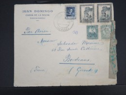 ESPAGNE- LETTRE DE CASSA DE LA SELVA POUR LA FRANCE 1938 AVEC CENSURE AFF PLAISANT  A VOIR  LOT P2372 - Marques De Censures Républicaines