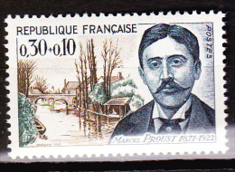 N° 1472 Célébrités:Marcel Proust Ecrivain Et Pour Saint Hilaire à Illier; Timbre Neuf - Unused Stamps