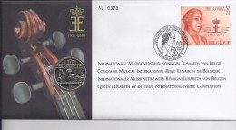 Belgie - Belgique Numisletter 2992 Muziek En Literatuur - K. Elisabeth Muziekwedstrijd 2001 - Numisletters