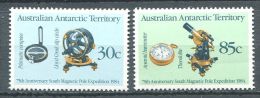 114 AUSTRALIE ANTARCTIQUE 1984 - Compas Boussole Barometre (Polaire) - (Yvert 61/62) Neuf ** (MNH) Sans Charniere - Neufs