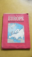 Europe Routière Et Politique - Kaarten & Atlas