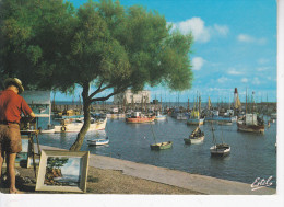 SAINT PIERRE D´OLERON  (17-Charente Maritime), Île D´Oléron,La Cotinière, Le Port, Peintre Et Son Chevalet, Ed.Estel - Saint-Pierre-d'Oleron