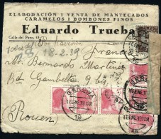 ESPAGNE - LETTRE DE GERONA  POUR LA FRANCE AVEC CENSURE 1939  LOT P2405 - Republikeinse Censuur