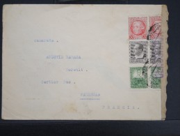 ESPAGNE - LETTRE DEMADRID D UNE ESTAFETTE MILITAIRE POUR LA FRANCE AVEC CENSURE 1937  LOT P2406 - Republikanische Zensur