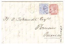 GB - 1881 Brief Mit Inhalt Von London, Lombard Street, Nach Pernau (heute Estland) - Lettres & Documents