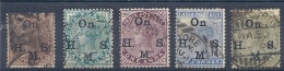 140019447   INDIA  ING.  YVERT  SERVICE  Nº  24 +  Nº  30/3 - 1858-79 Kronenkolonie