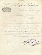 Faktuur Facture - Brief Lettre - La Espana Industrial - Mercantil - Barcelona 1889 - Espagne