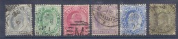 140019450   INDIA  ING.  YVERT  Nº  57/63 EXCEPT Nº 62 - 1902-11 King Edward VII