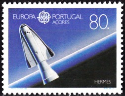 PORTUGAL - 1991,  Europa CEPT - Açores. Europa Espacial.  80.   ** MNH  MUNDIFIL  Nº 1998 - Unused Stamps
