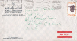 Egypt Egypte Aimail CAIRO SHERATON HOTEL 1994 Cover Brief To LOS ANGELES United States - Storia Postale