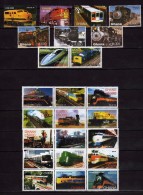 Ghana Lot - Trains.Locomotive,MNH - Ghana (1957-...)