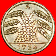 * **** ALLEMAGNE - GERMANY - 50 RENTENPFENNIG 1924A - WEIMAR REPUBLIC ****  LOW START!  NO RESERVE! - 50 Rentenpfennig & 50 Reichspfennig