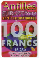 ANTILLES FRANCAISES Ref MV CARD ANTF EF 9  15,25€ - Antillen (Französische)