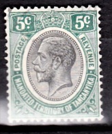 Tanganyika, 1927, SG 93, Used - Tanganyika (...-1932)