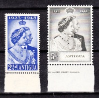 Antigua, 1948, SG 112 - 113, MNH - 1858-1960 Colonia Britannica