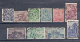 140019486   INDIA  YVERT  Nº  7/11 + Nº 14/17 + Nº 36 - Used Stamps