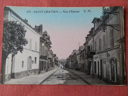 Dep 95 , Cpa SAINT GRATIEN , Rue D'Epinay , EM  (V133) - Saint Gratien