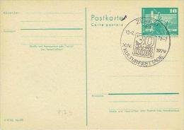 DDR / GDR - Ganzsache Postkarte Mit Sonderstempel / Postcard With Special Cancellation (D1151) - Postkarten - Gebraucht