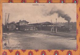 1 Cpa Morcenx La Gare - Train - Morcenx