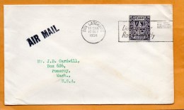 Ireland 1958 Cover Mailed To USA - Covers & Documents