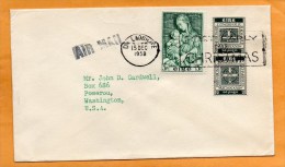 Ireland 1958 Cover Mailed To USA - Brieven En Documenten