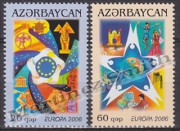Azerbaidjan - Azerbaijan - Azerbaycan 2006 Yvert 538-39, Europa Cept, Integration - MNH - Azerbaïjan