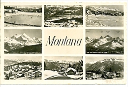 7-eeuu17. Posstal Montana. Varias Vistas - Otros & Sin Clasificación