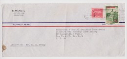 CUBA LETTRE COVER 1957 CORREO AEREO HABANA NEIL VERS NEW YORK USA - 2 Scans - - Covers & Documents