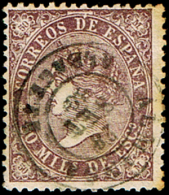 ALBACETE - EDI O 98 - MAT. FECH. T. II \"ALMANSA\ - Used Stamps