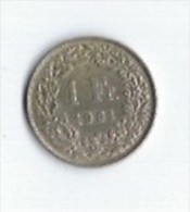 1 Franc 1961argent - Sonstige & Ohne Zuordnung