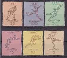 Yugoslavia - 1952 Olympic Games Set - SPORTS - Estate 1952: Helsinki