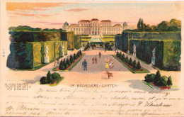 WIEN - Im Belvedere Garten - Belvedere