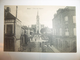 Delcampe - 2yao - CPA  - GACE - Rue De L'église - [61] - Orne - Gace