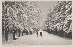 AK Moldava Moldau Strasse Winter Ski Bei Fischerhaus Nove Mesto Neustadt Mikulov Niklasberg Rehefeld Holzhau Altenberg - Sudeten