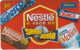 BRAZIL(Telefonica) - Nestle, 06/02, Used - Levensmiddelen