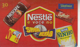 BRAZIL(Telefonica) - Nestle, 06/02, Used - Levensmiddelen