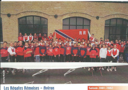 REIMS (Marne) Les Régates Rémoises - Aviron - Saison 2001/2002 - Photographie De L équipe (voir Détails 2scan) MT935 - Rowing