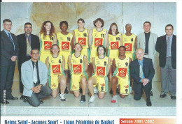 REIMS (Marne) Reims Saint Jacques Sport - Basket - Saison 2001/2002 - Photographie D équipe (voir Détails 2scan) MT937 - Basket-ball