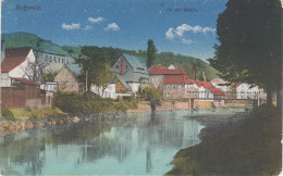 AK Rosswein An Der Mulde Häuser Brücke Bei Nossen Siebenlehn Niederstriegis Marbach Döbeln Leisnig - Nossen