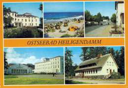 Ostseebad BAD DOBERAN, Ortsteil HEILIGENDAMM, Karte Gel.mit Marke - Bad Doberan