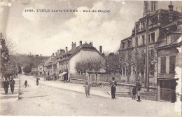 Cpa -l'isle Sur Le Doubs -rue Du Magny  (en L´état ) - Isle Sur Le Doubs